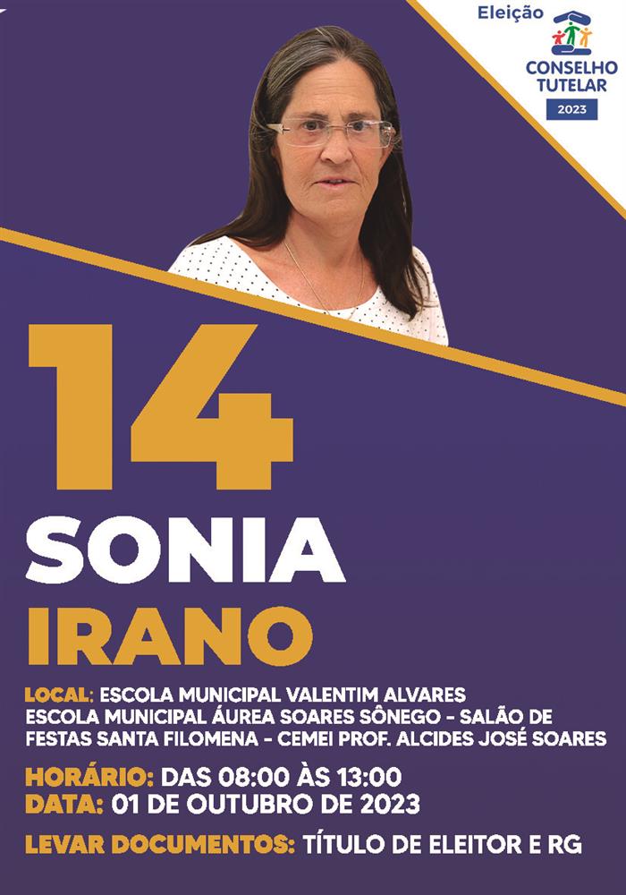 14 - SONIA IRANO